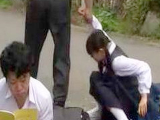 Naughty Schoolgirl Gets Filthy with Teacher in Nature on Tokyo Field Trip