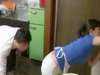 Busty Nippon Maids' XXX Ass Fuck in Japan Porn