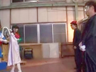 Japanese Nippon XXX ts with Super Horny Foursome Pairing with Evil Boss