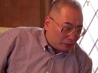 Sex-crazed Japanese bitch gets showered with hot cum from cheating hubby's kinky friends.